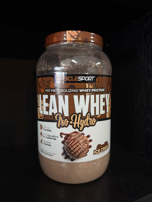 Musclesport 2lb Protein Chocolate Icecream