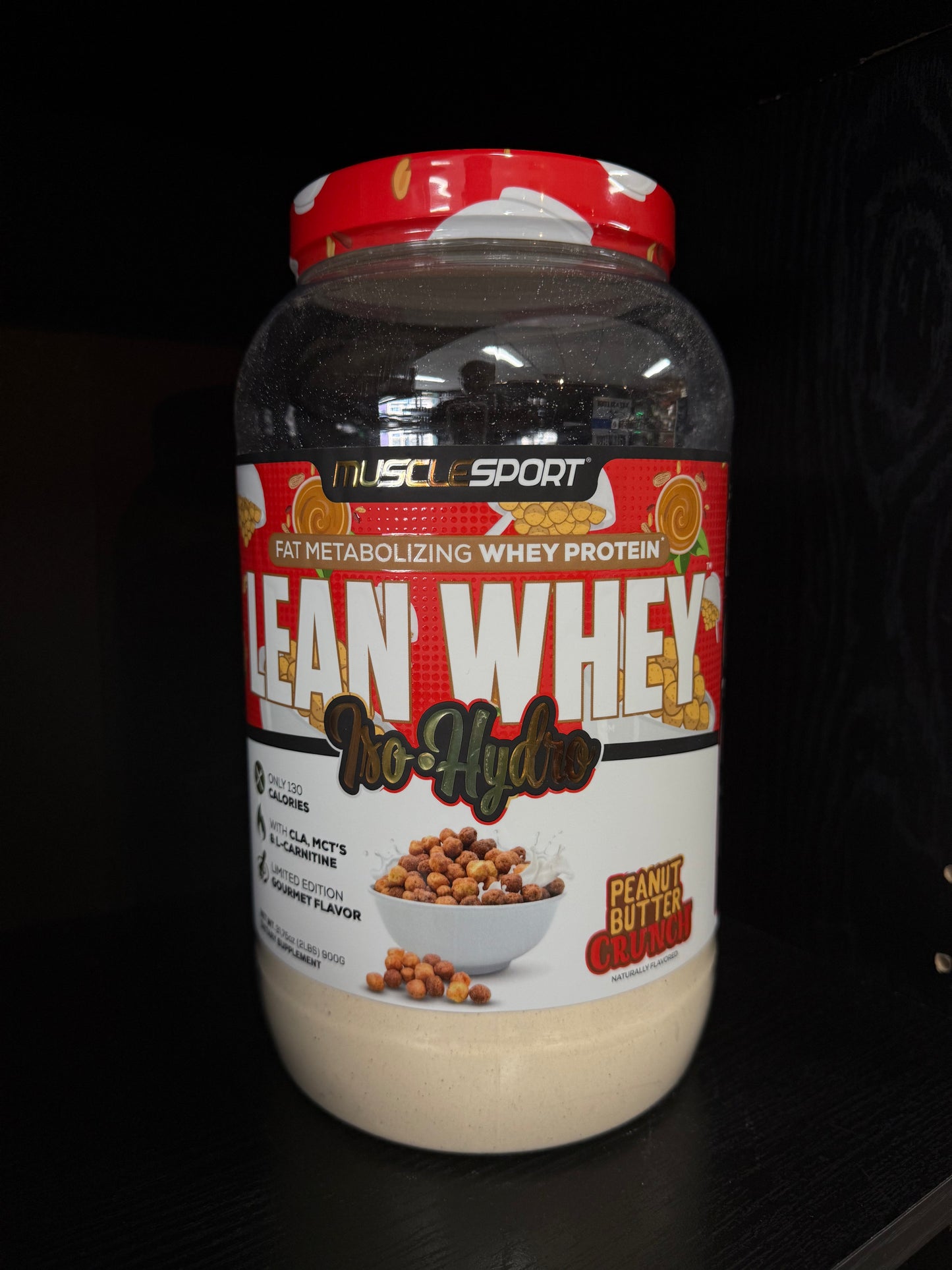 Musclesport 2lb Protein Peanutbutter Crunch